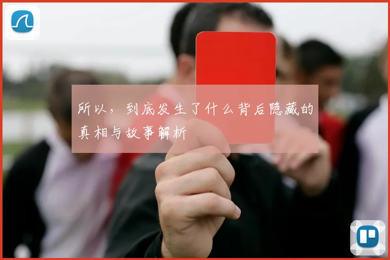 所以，到底发生了什么背后隐藏的真相与故事解析